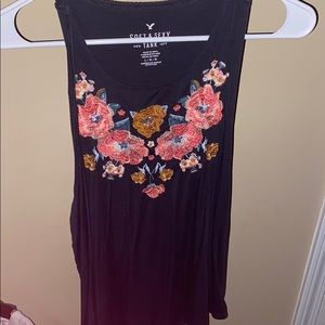 floral tank top